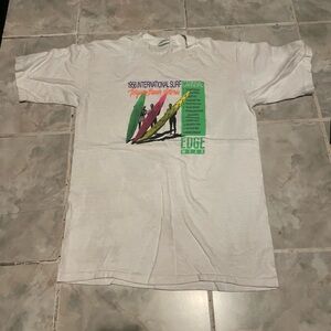 Vintage 90s International Surf Carnival Single Stitch Made In USA T-Shirt L